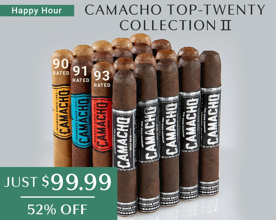 Happy Hour - Camacho Top-Twenty Collection II just $99.99 52% Off