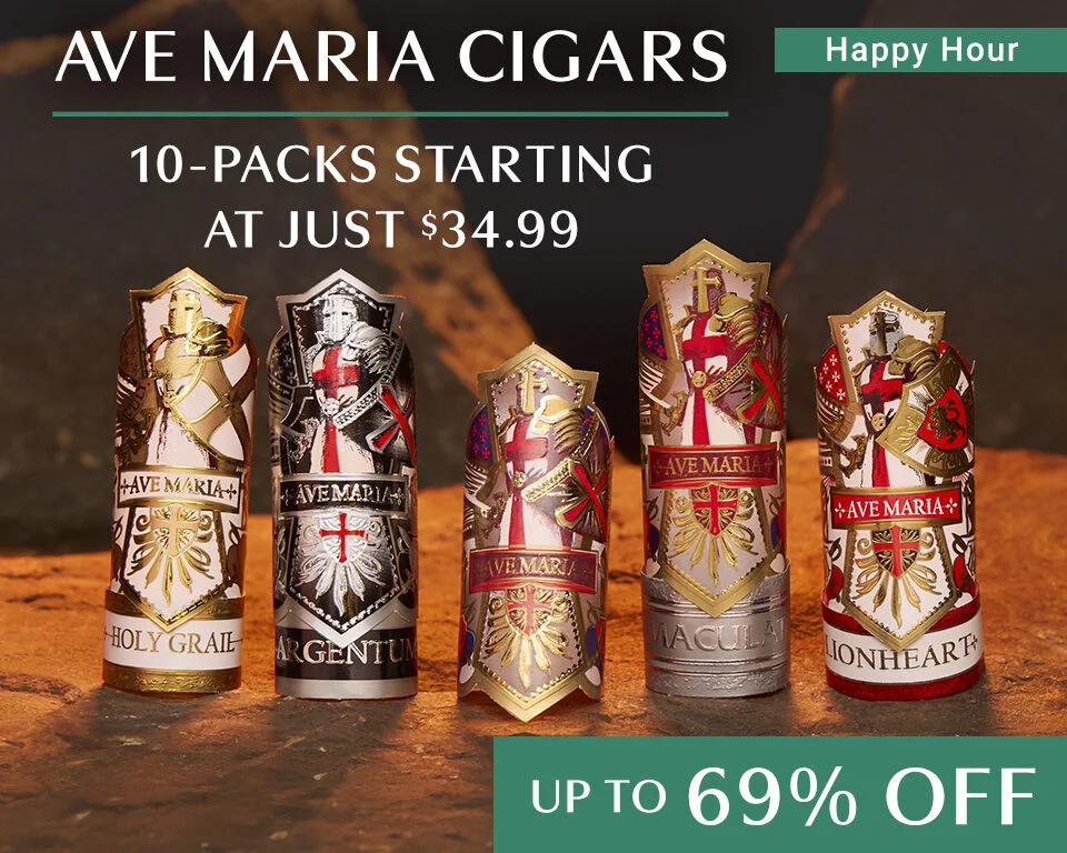 Happy Hour - Ave Maria Cigars 10-Packs Starting at Just $34.99 Up to 69% Off