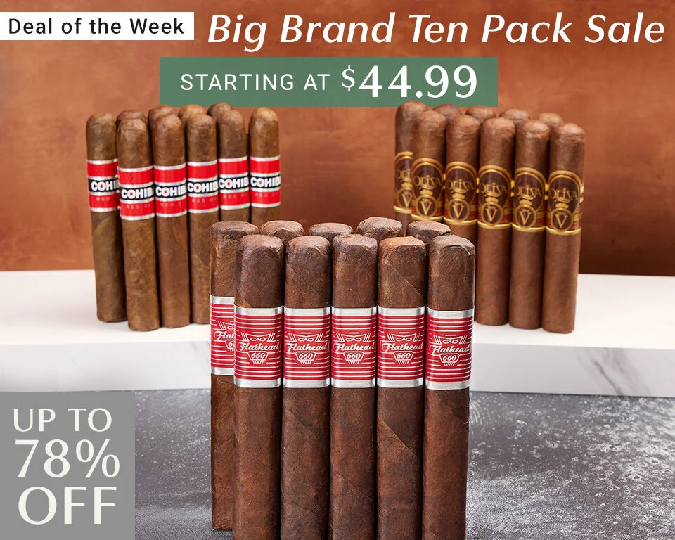 Deal of the Week - Big Brand 10-Pack Sale Starting at $44.99 Up to 78% Off
