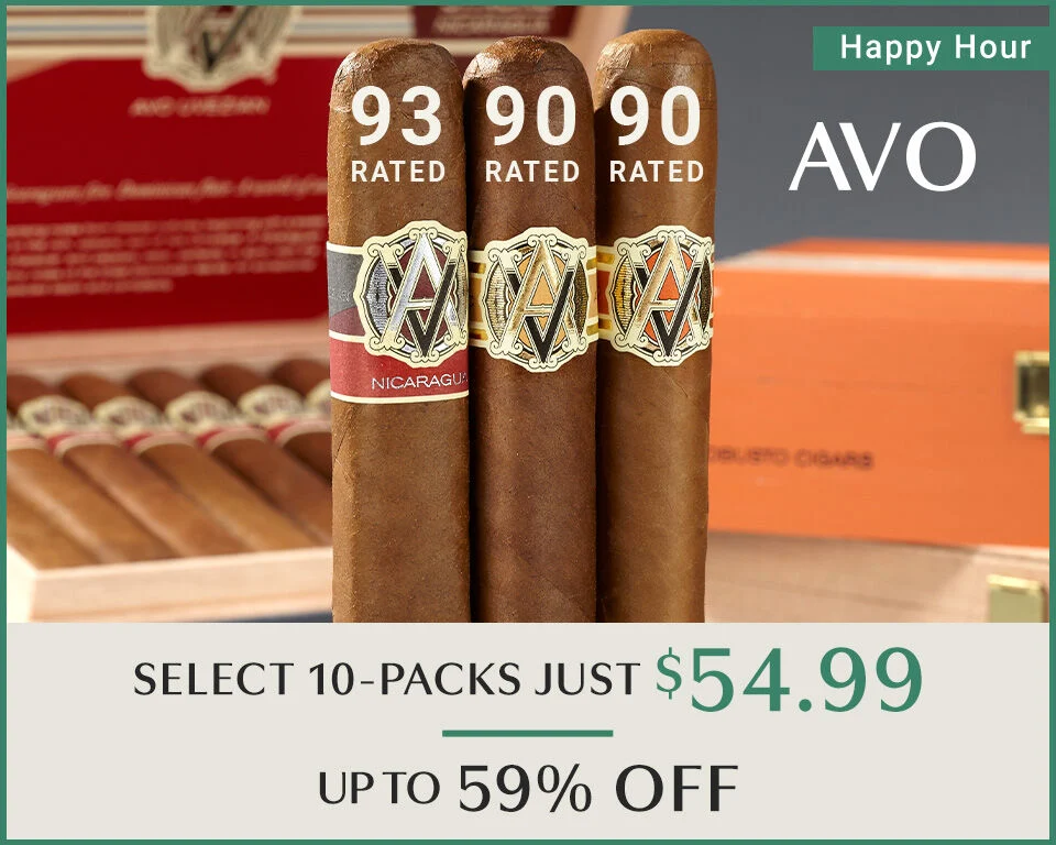 Happy Hour - AVO Select 10-Packs Just $54.99 Up to 59% Off