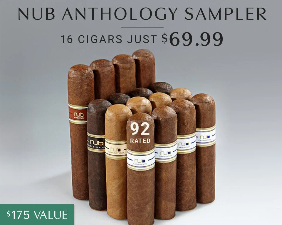 NUB Anthology Sampler 16 Cigars Just $69.99 $175 Value