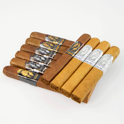 Man O' War Box-Pressed 10-Cigar Sampler