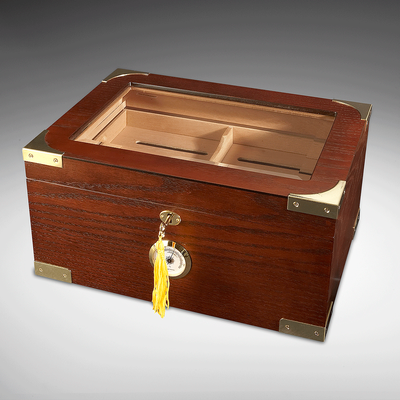 Milano Glass Top Humidor