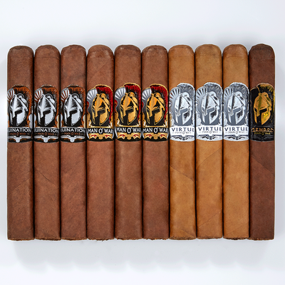 Man O' War Box-Pressed 10-Cigar Sampler